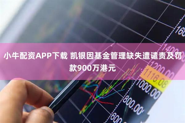 小牛配资APP下载 凯银因基金管理缺失遭谴责及罚款900万港元